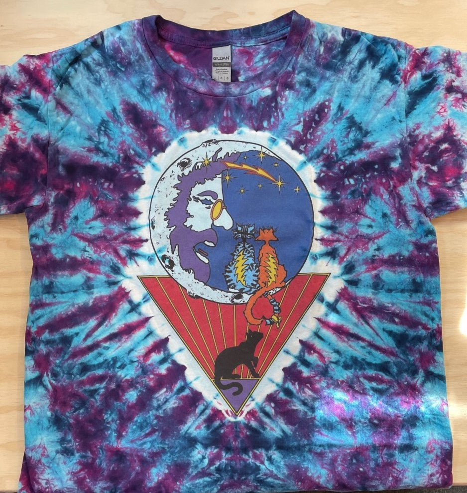 Cats Under the Jerry Moon (Purple)