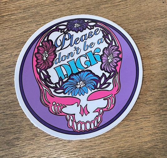 Don't Be A Dick Slap Purple