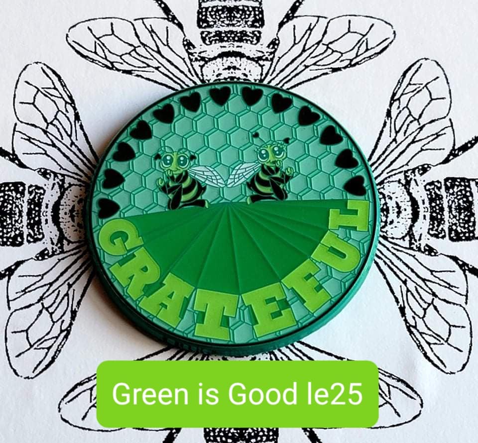 Bee Grateful - Green is Good le25