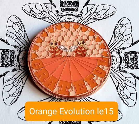 Bee Grateful - Orange Evolution le15