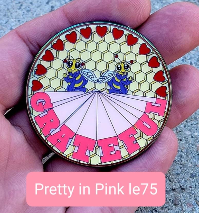 Bee Grateful - Pretty in Pink le75