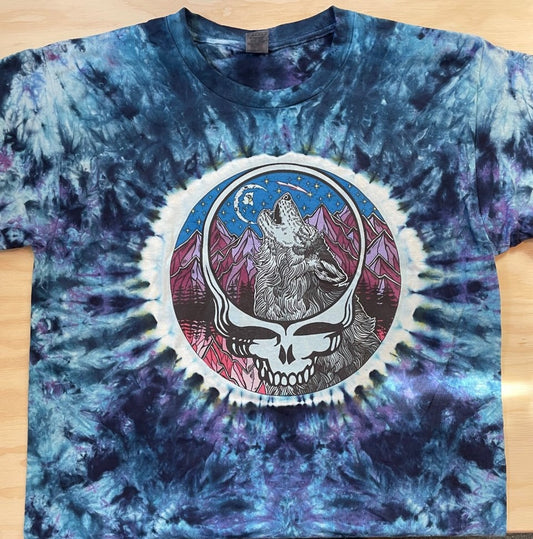 Purple Mountain Howler Blue Tie Dye